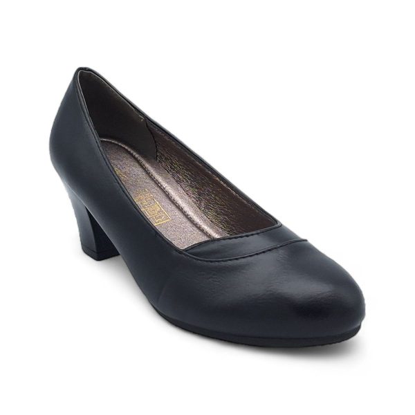 TTP Ladies Classic Slip-on Court Heels - HT1125 - Image 5