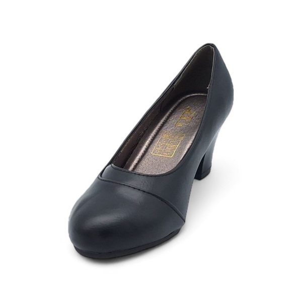 TTP Ladies Classic Slip-on Court Heels - HT1125 - Image 4