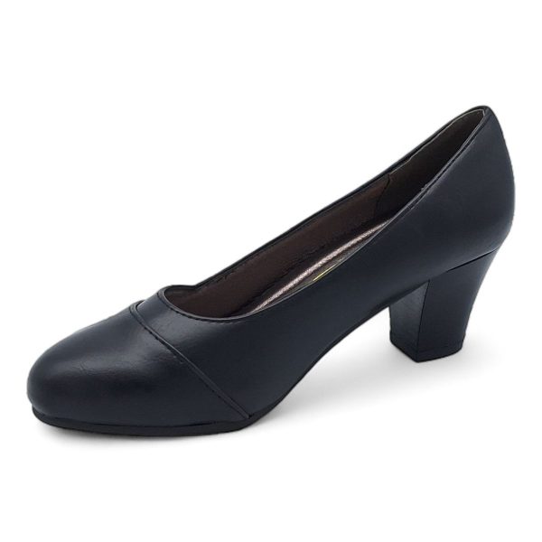 TTP Ladies Classic Slip-on Court Heels - HT1125 - Image 3