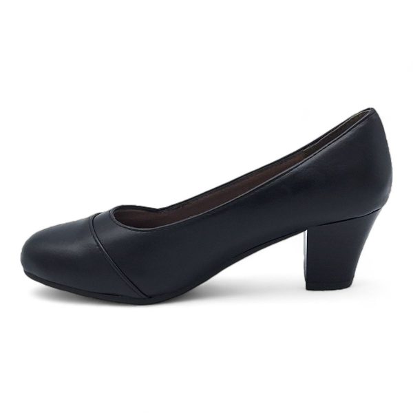 TTP Ladies Classic Slip-on Court Heels - HT1125 - Image 2