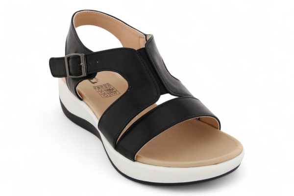 TTP Women Platform Strappy T-Bar Sandals with Buckle - HT2207 - Image 4