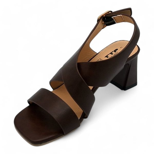 TTP Women Block Heel X Ankle Strap Sandals - HT007 - Image 7