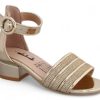 Girls Block Heel Sandals