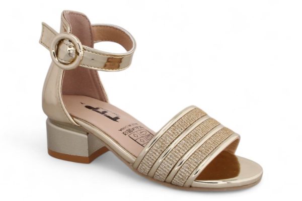 Girls Block Heel Sandals