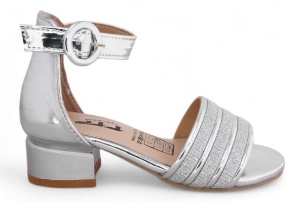TTP Girls Block Heel Sandals with Ankle Strap HT001 - Image 11