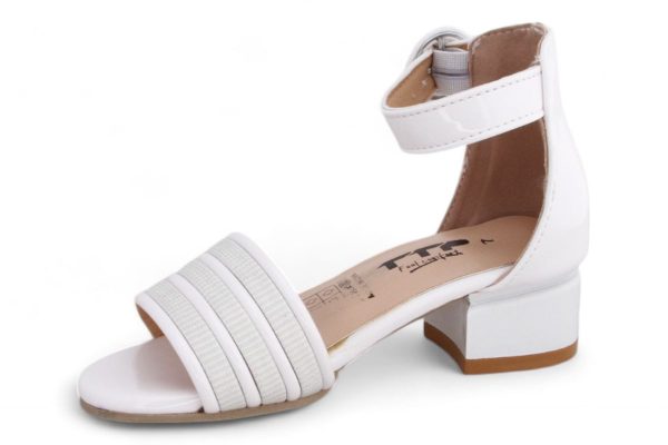 TTP Girls Block Heel Sandals with Ankle Strap HT001 - Image 19