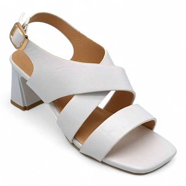 TTP Women Block Heel X Ankle Strap Sandals - HT007 - Image 4