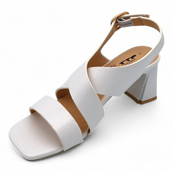 TTP Women Block Heel X Ankle Strap Sandals - HT007 - Image 3