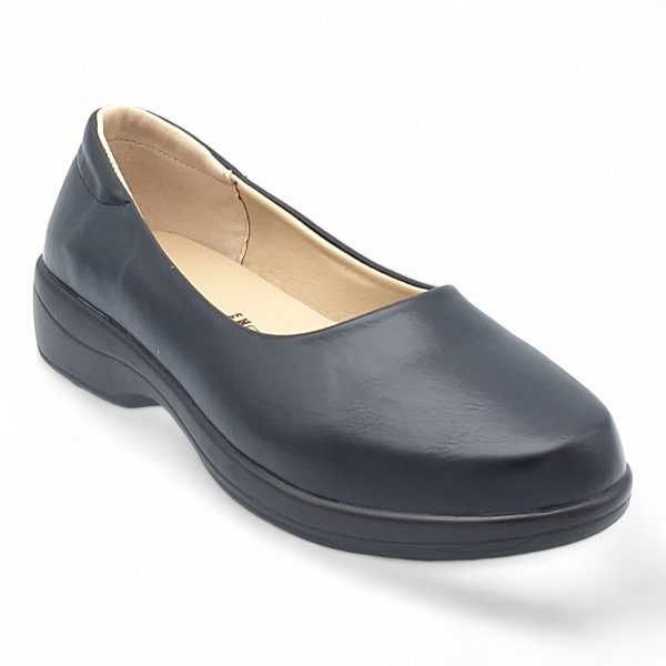 TTP Women Black Round Toe Slip On HT240419 - Image 4