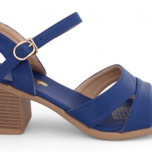 Women Block Heel Ankle Strap Sandal