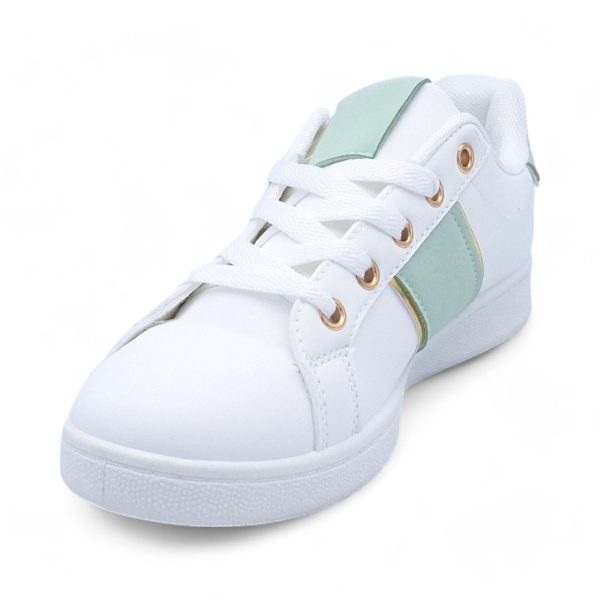 Women PU Fashion Sneakers with Square Decor XB31002 - Image 11