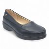 Women Black Round Toe Loafer