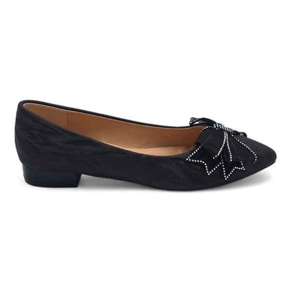 TTP Women Pointed Toe Flats With Bow Decor JSF82 - Image 2