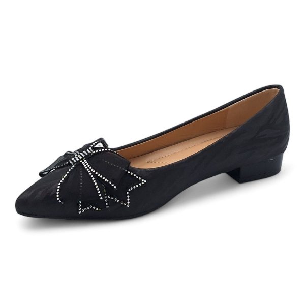 TTP Women Pointed Toe Flats With Bow Decor JSF82 - Image 6