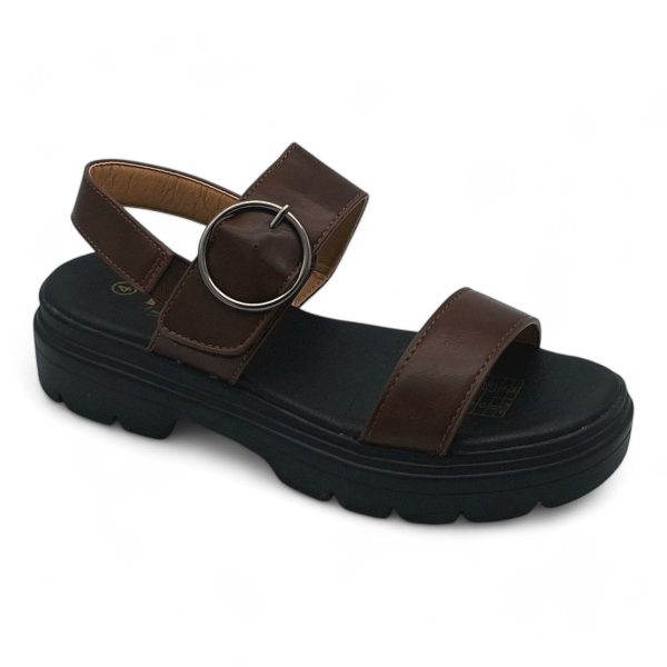 TTP Women Platform Hook and Loop Sandals - XB2972-1 - Image 2