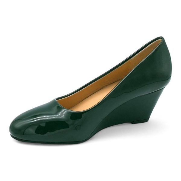 TTP Women Patent Wedge Heels JSF85 - Image 11