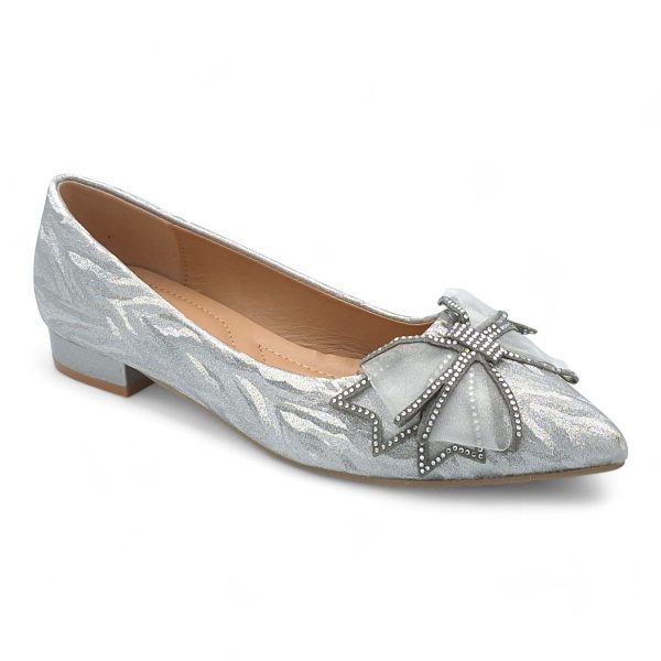 TTP Women Pointed Toe Flats With Bow Decor JSF82 - Image 13