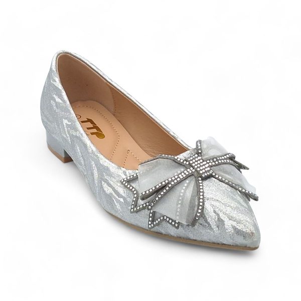 TTP Women Pointed Toe Flats With Bow Decor JSF82 - Image 14