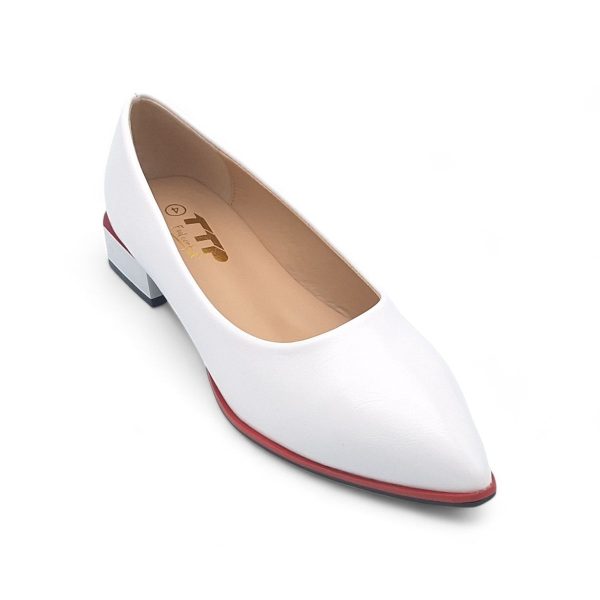 TTP - Women Pointed Toe PVC Sole Slip-on Flats JSF100 - Image 7
