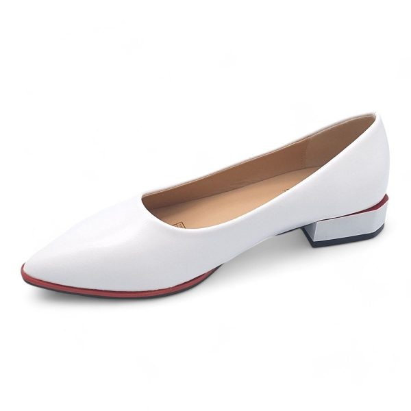 TTP - Women Pointed Toe PVC Sole Slip-on Flats JSF100 - Image 9