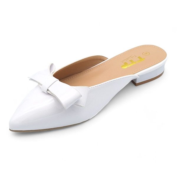 TTP Women Point Toe Sandals with Ribbon Decor JSF83 - Image 14