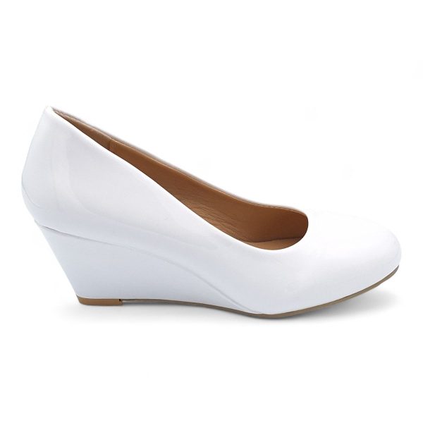 TTP Women Patent Wedge Heels JSF85 - Image 12
