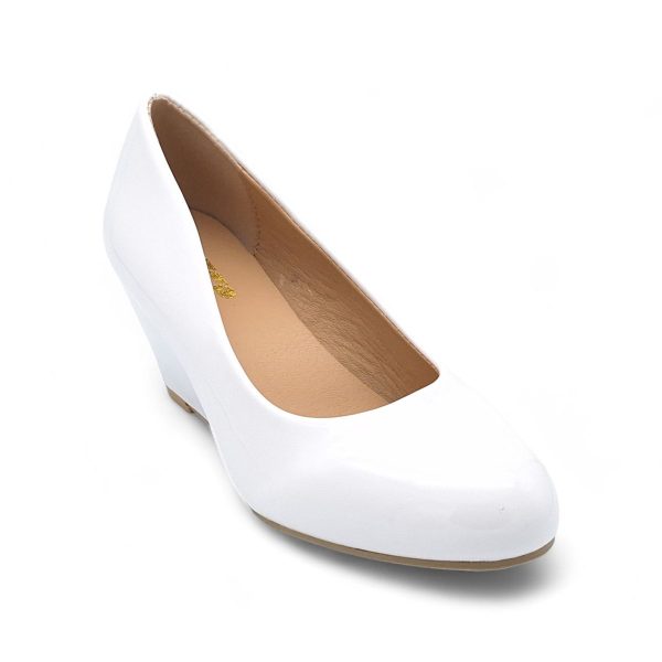 Women Patent Wedge Heels