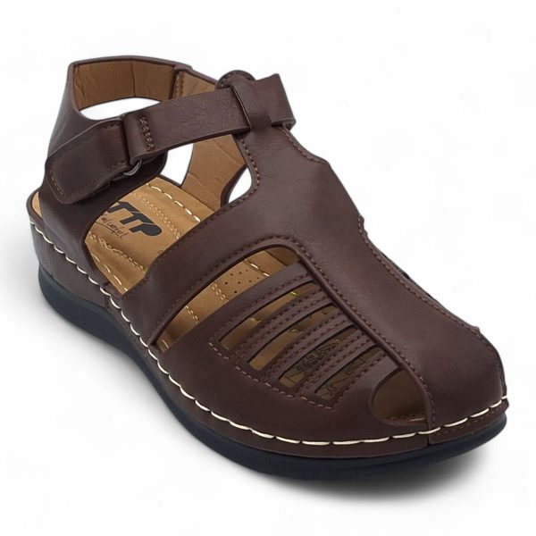 TTP Women Hook and Loop Comfort Sandals