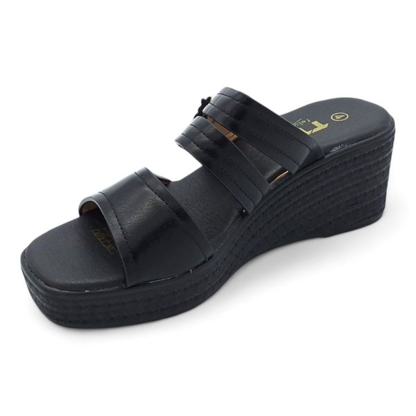 TTP Women Slip On Wedge Heel Sandals XB2399-1 - Image 10