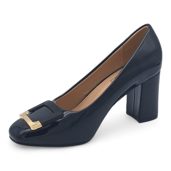 TTP Women Patent PU Block Heels JSF15-1 - Image 12