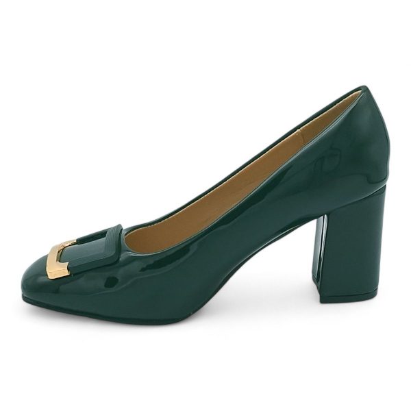 TTP Women Patent PU Block Heels JSF15-1 - Image 7
