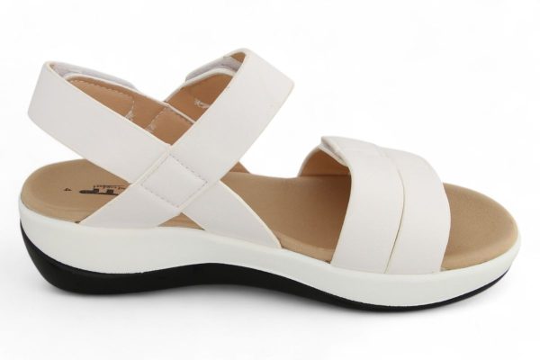 TTP Ladies Platform Sandals with Velcro Strap - Image 29