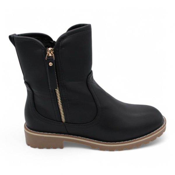 TTP Fashion Lady's Dual Side Zipper Ankle Boots B501 - Image 2