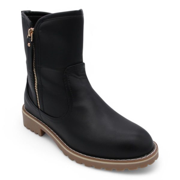 TTP Fashion Lady's Dual Side Zipper Ankle Boots B501 - Image 21