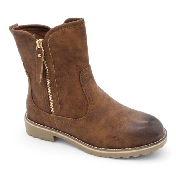 TTP Fashion Lady's Dual Side Zipper Ankle Boots B501 - Image 15