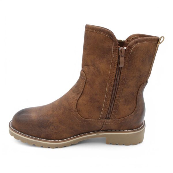 TTP Fashion Lady's Dual Side Zipper Ankle Boots B501 - Image 12