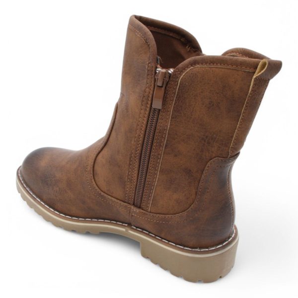 TTP Fashion Lady's Dual Side Zipper Ankle Boots B501 - Image 11