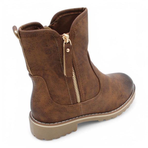 TTP Fashion Lady's Dual Side Zipper Ankle Boots B501 - Image 10