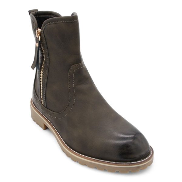 TTP Fashion Lady's Dual Side Zipper Ankle Boots B501 - Image 7