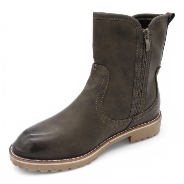 TTP Fashion Lady's Dual Side Zipper Ankle Boots B501 - Image 6