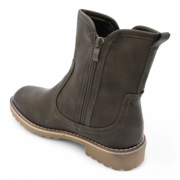 TTP Fashion Lady's Dual Side Zipper Ankle Boots B501 - Image 4