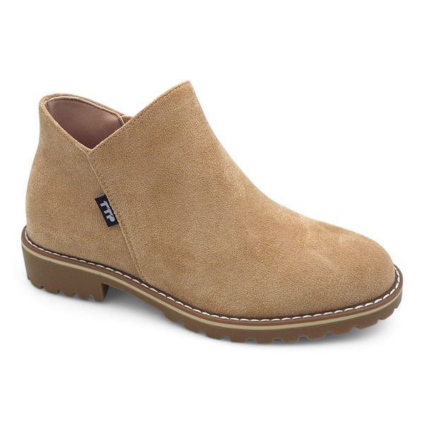 TTP Women Round Toe Ankle Boots with Side Zipper HT241008 - Image 34