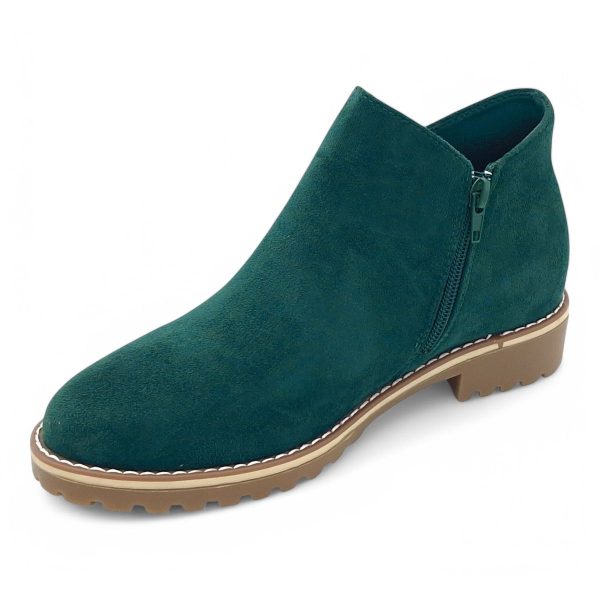 TTP Women Round Toe Ankle Boots with Side Zipper HT241008 - Image 27