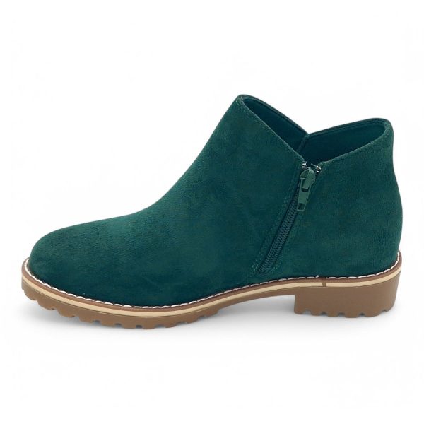 TTP Women Round Toe Ankle Boots with Side Zipper HT241008 - Image 26