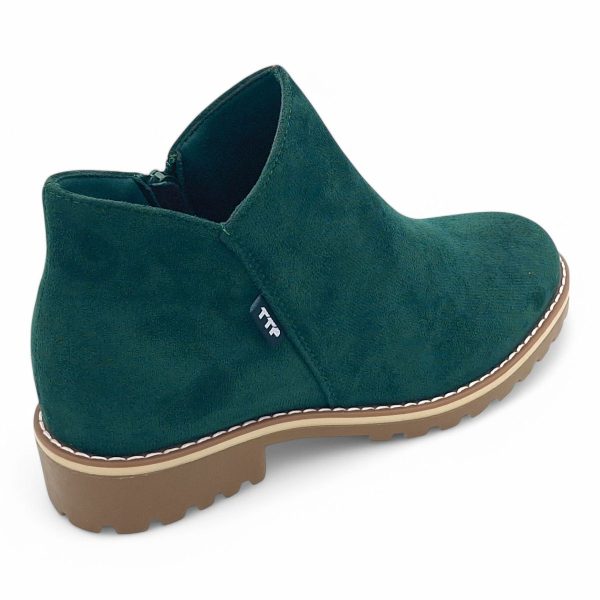 TTP Women Round Toe Ankle Boots with Side Zipper HT241008 - Image 24
