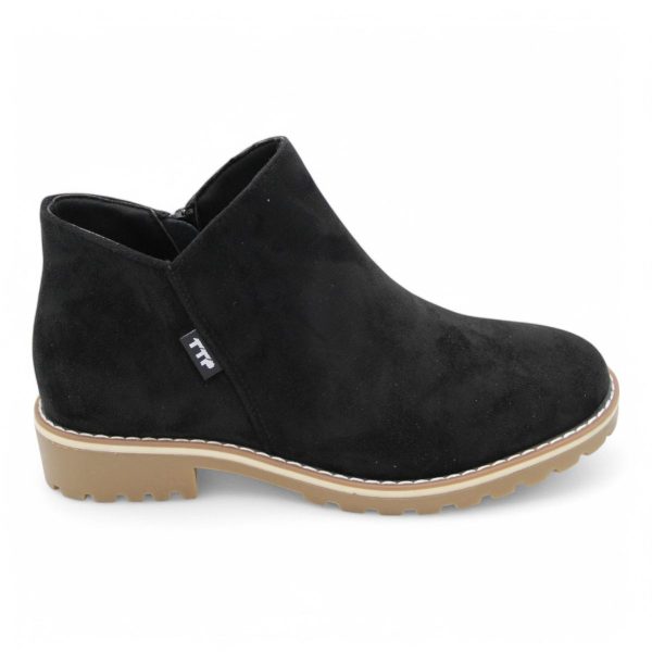 TTP Women Round Toe Ankle Boots with Side Zipper HT241008 - Image 18