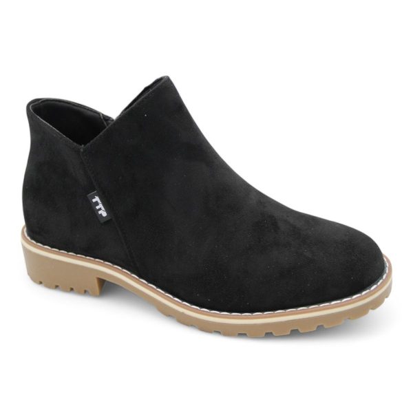 TTP Women Round Toe Ankle Boots with Side Zipper HT241008 - Image 17