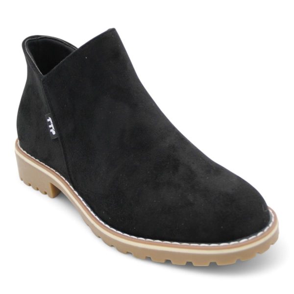TTP Women Round Toe Ankle Boots with Side Zipper HT241008 - Image 16