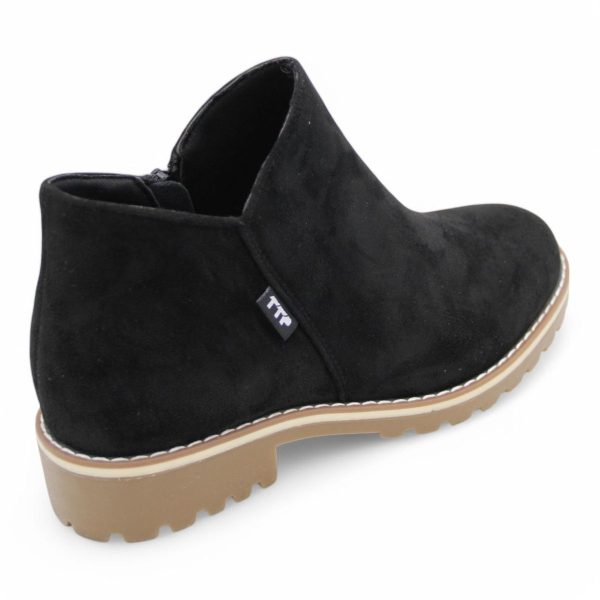 TTP Women Round Toe Ankle Boots with Side Zipper HT241008 - Image 12
