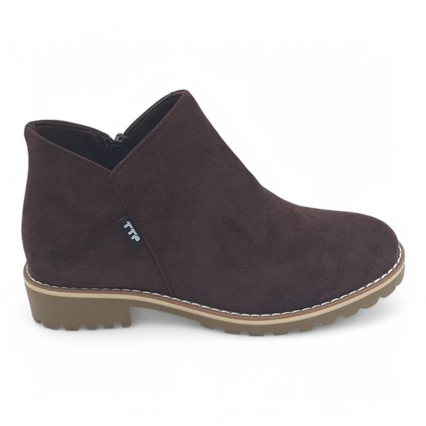 TTP Women Round Toe Ankle Boots with Side Zipper HT241008 - Image 11